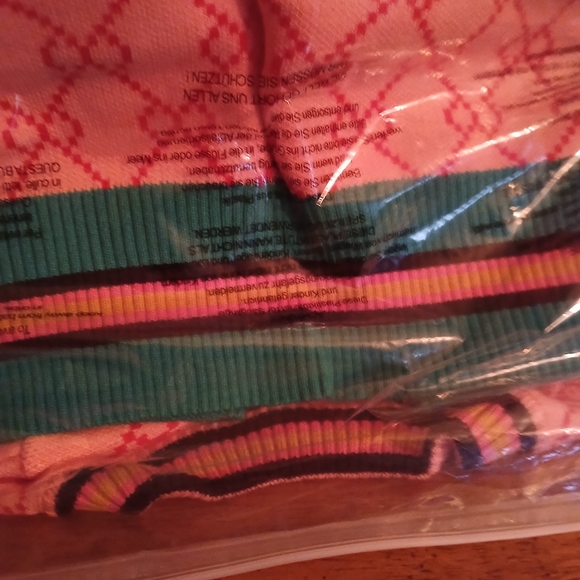 Pink Argyle Women's Sweater - Picture 2 of 7